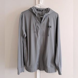 Travis Mathew Wanderlust Zip Up Hoodie (Gray, Medium)